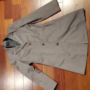 Manrico Cashmere Car coat with small flaw